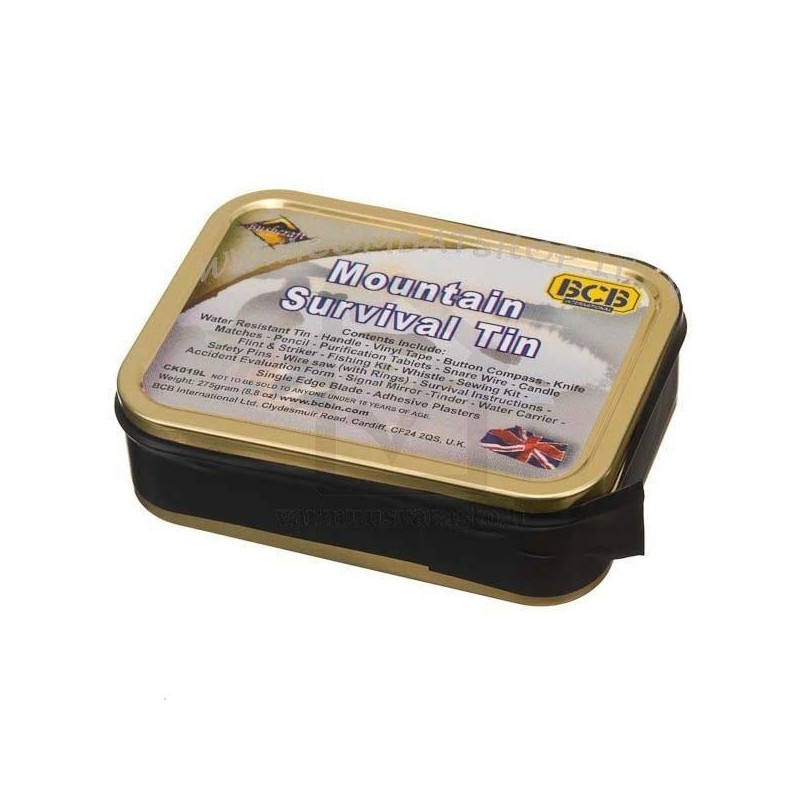 Photo, image du kit de survie Mountain en vente