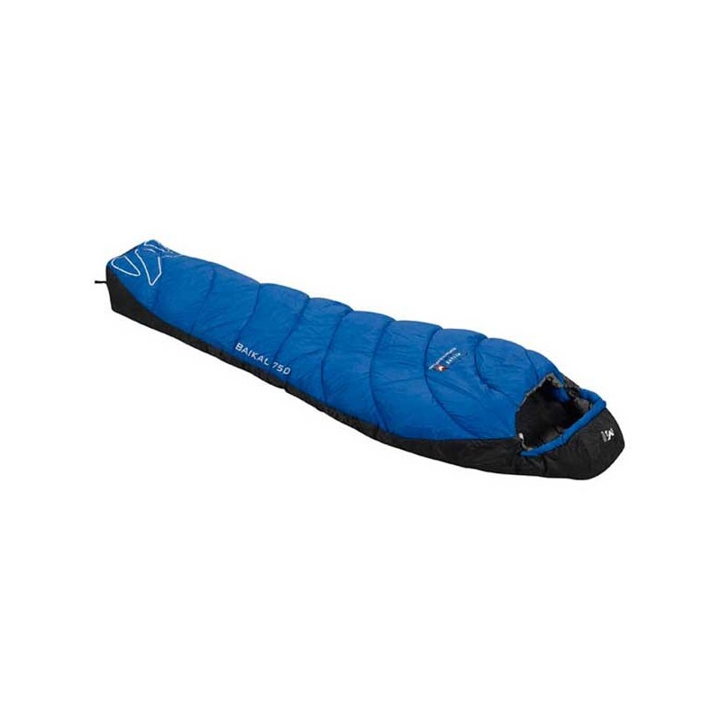Photo, image du sac de couchage Baïkal 750 Long bleu en vente
