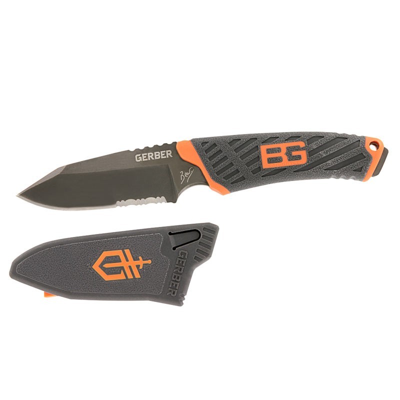 Photo, image du couteau Compact Fixed Blade à tranchant mixte en vente