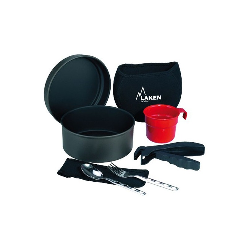 Photo, image de la popote alu anti-adhésive 1 personne en vente