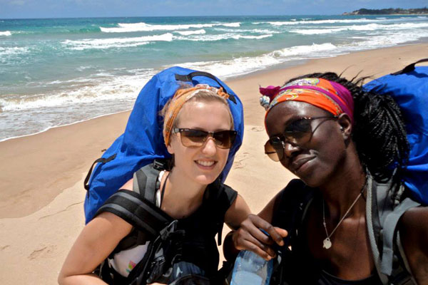 Nos aventurières du Café con Leche World Tour découvrent la baie de Tofo