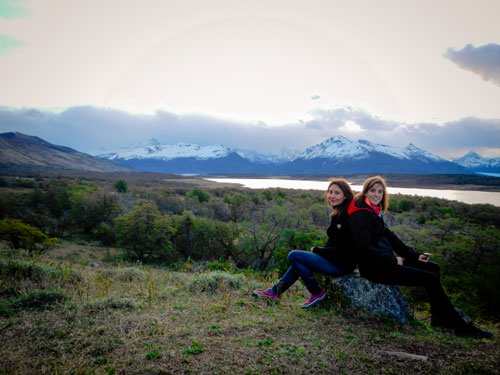 Léa et Lili continuent leur périple en Patagonie et font escale vers El Calafate