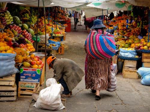 Située au coeur de la Bolivie, la ville de Sucre offre à nos aventurières l'occasion de se ravitailler