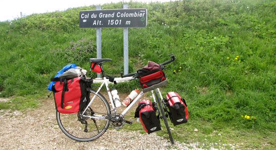 Notre aventurier a désormais un col de plus à son actif