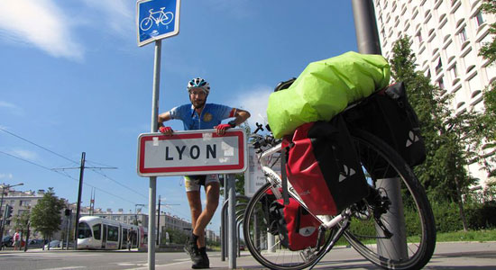 Olivier Godin retrouve sa ville de Lyon et arrive ainsi à la fin de la troisième boucle de l'aventure