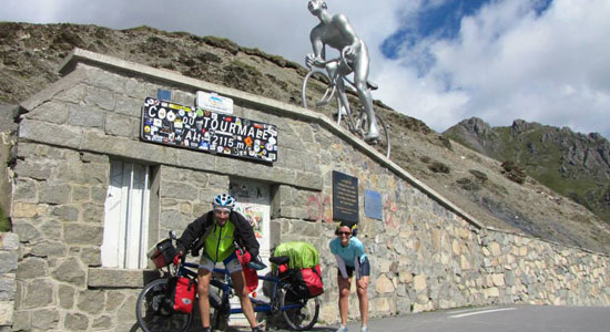 Le col du Tourmalet est le énième col franchi par Olivier Godin