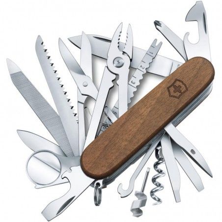 Couteau suisse Victorinox Swisschamp bois Wood