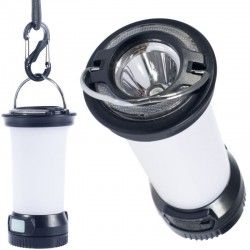 Lampe lanterne rechargeable USB avec mousqueton CAO