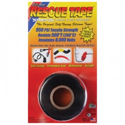 Ruban adhésif de réparation Silicone Rescue Tape noir