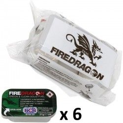 Combustible solide Fire Dragon par lot de 6 tablettes