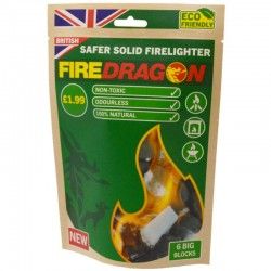 Tablettes solides Fire Dragon (par lot de 6)