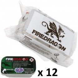 Combustible solide Fire Dragon (lot de 12 tablettes)