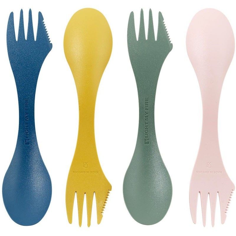 Lot de 4 couverts Light My Fire Spork Original Bio