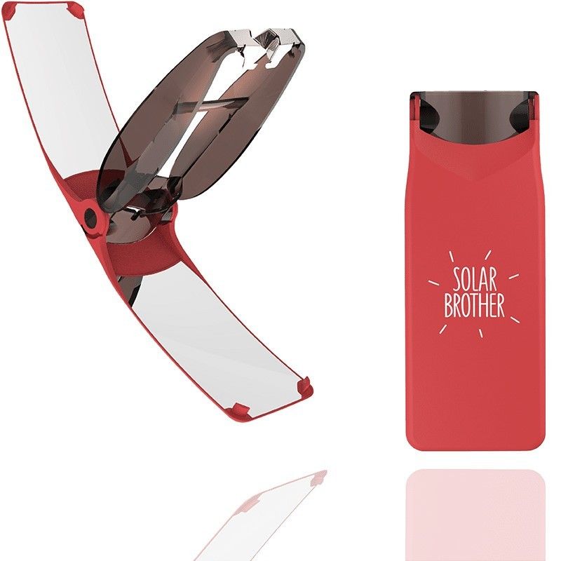 Briquet solaire Solar Brother Suncase rouge