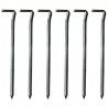Piquets de camping CAO carrés acier 160 mm