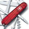 Couteau Victorinox Huntsman rouge translucide
