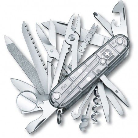 Couteau suisse Victorinox Swisschamp translucide Couteau suisse Victorinox Swisschamp translucide