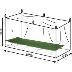 Moustiquaire rectangulaire 1 place CAO