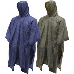 Poncho pour adulte CAO bleu ou vert