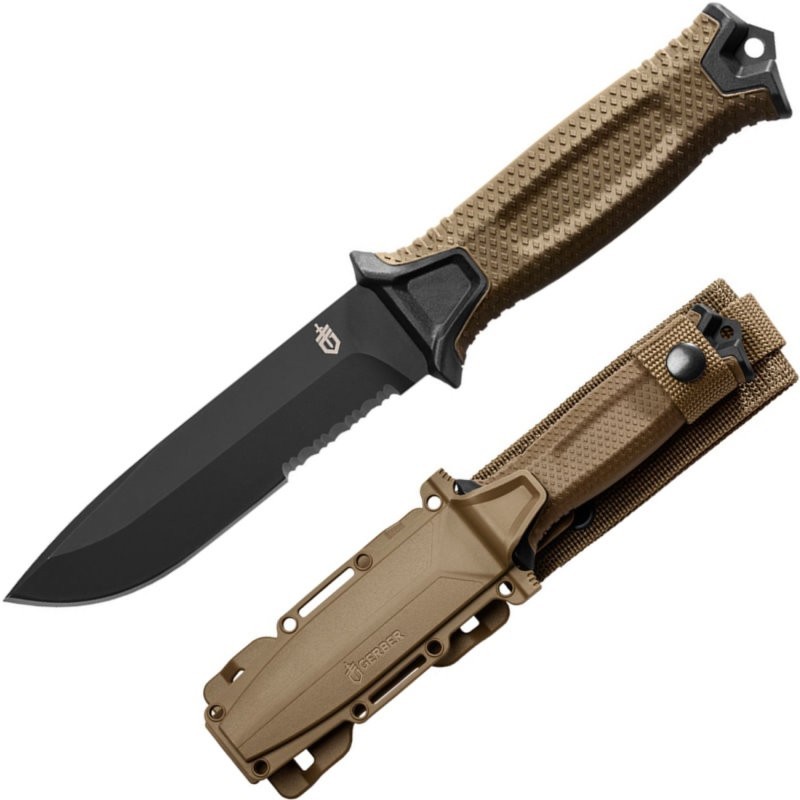 Couteau Gerber Strongarm Serrated Coyote