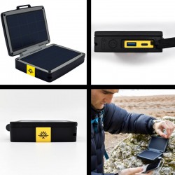 Panneau solaire avec batterie Powertraveller Adventurer 2
