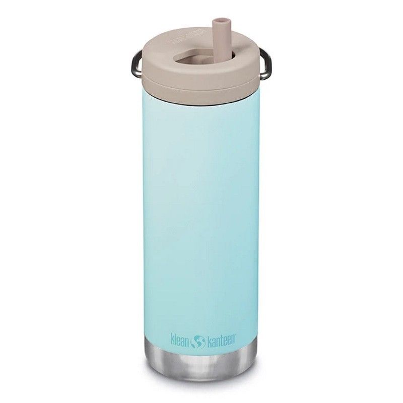 Bouteille isotherme Klean Kanteen TKWide Insulated Twist 0,47L bleu ciel