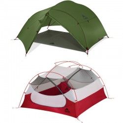 Tente autoportante MSR Mutha Hubba NX verte