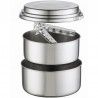 Popote inox MSR Alpine 2 Pot Set : lot de 2 casseroles