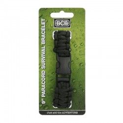 Bracelet en paracorde BCB Paracord noir