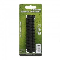 Bracelet de survie BCB Paracord noir