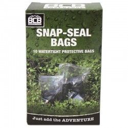 Sachets étanches transparents Ziplock BCB Snap Seal Bags