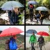 Parapluie Euroschirm Swing Handsfree bleu marine