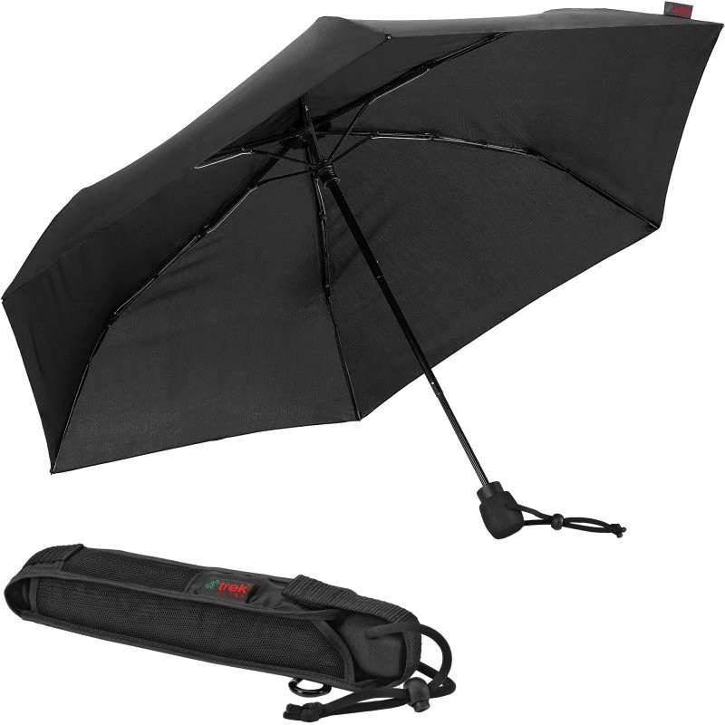 Parapluie compact Euroschirm Light Trek Ultra noir