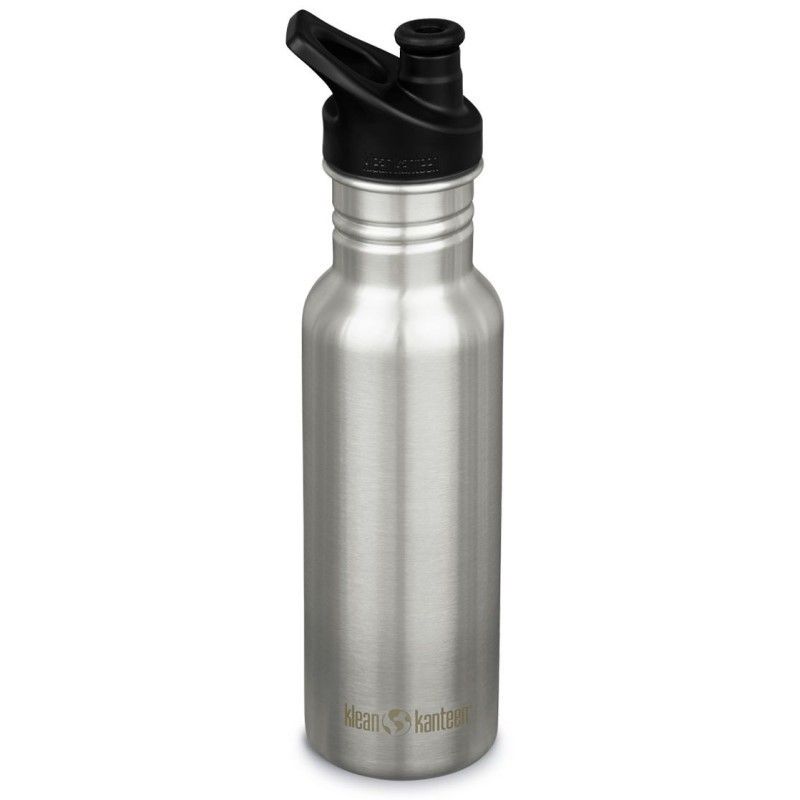 Gourde Klean Kanteen Classic Sport 0,8L inox brossé