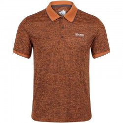 Polo homme de randonnée Regatta Remex II orange Fox