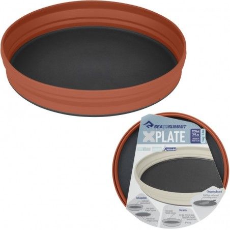 Assiette Sea to Summit XPLATE orange Rust Assiette Sea to Summit XPLATE orange Rust