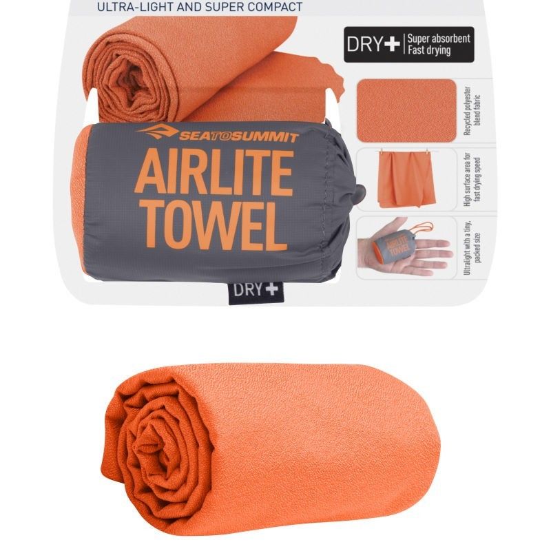 Serviette Sea to Summit Airlite Towel S 40x80 orange Outback