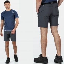 Short de voyage Regatta Xert Stretch Shorts III gris