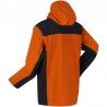 Veste imperméable Regatta Birchdale orange Fox India Grey