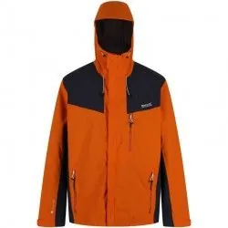 Veste imperméable de randonnée Regatta Birchdale orange