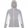 Polaire femme Regatta Walbury III blanche et grise