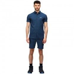 Chemise manches courtes Kioga II Regatta bleue