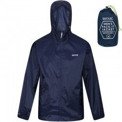 Veste et ciré de pluie Regatta Pack-It Jacket III bleu marine