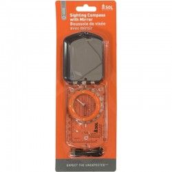 Boussole avec miroir SOL Sighting Compass With Mirror