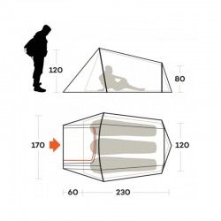 Tente de camping Ferrino Sling 3
