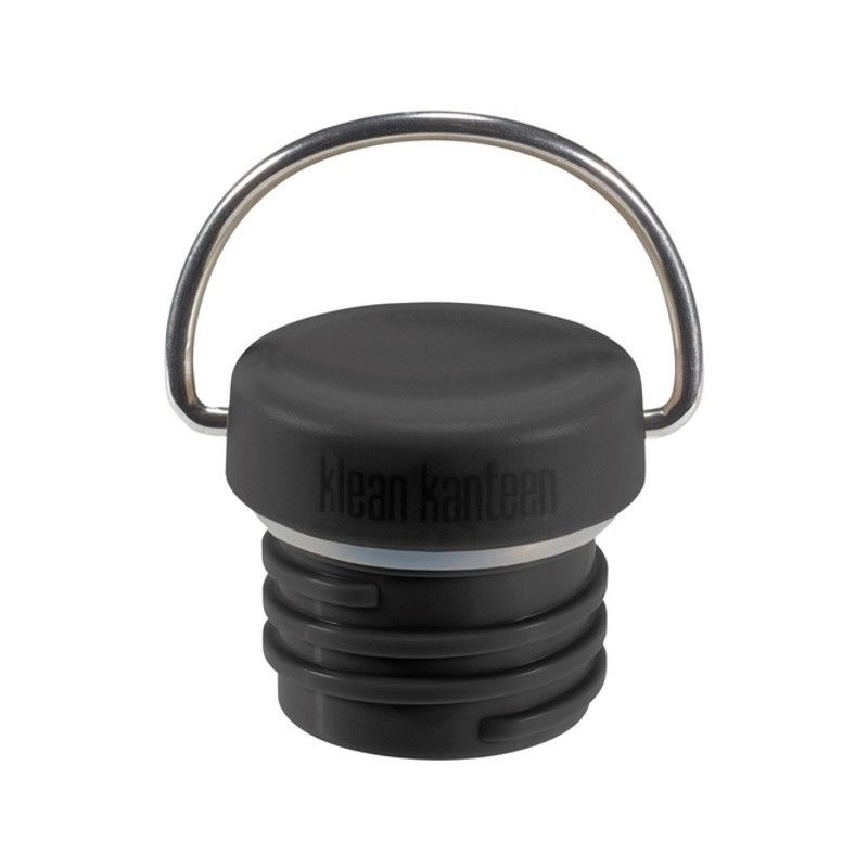 Bouchon de gourde Klean Kanteen Classic Loop Cap noir