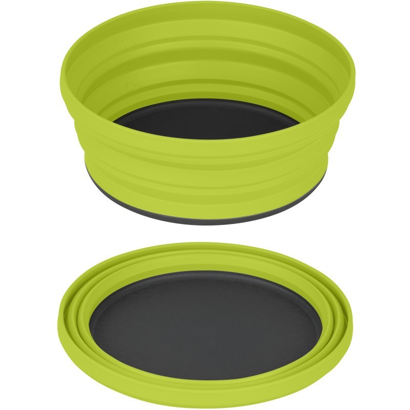 Assiette bol pliable XBOWL Sea to Summit vert