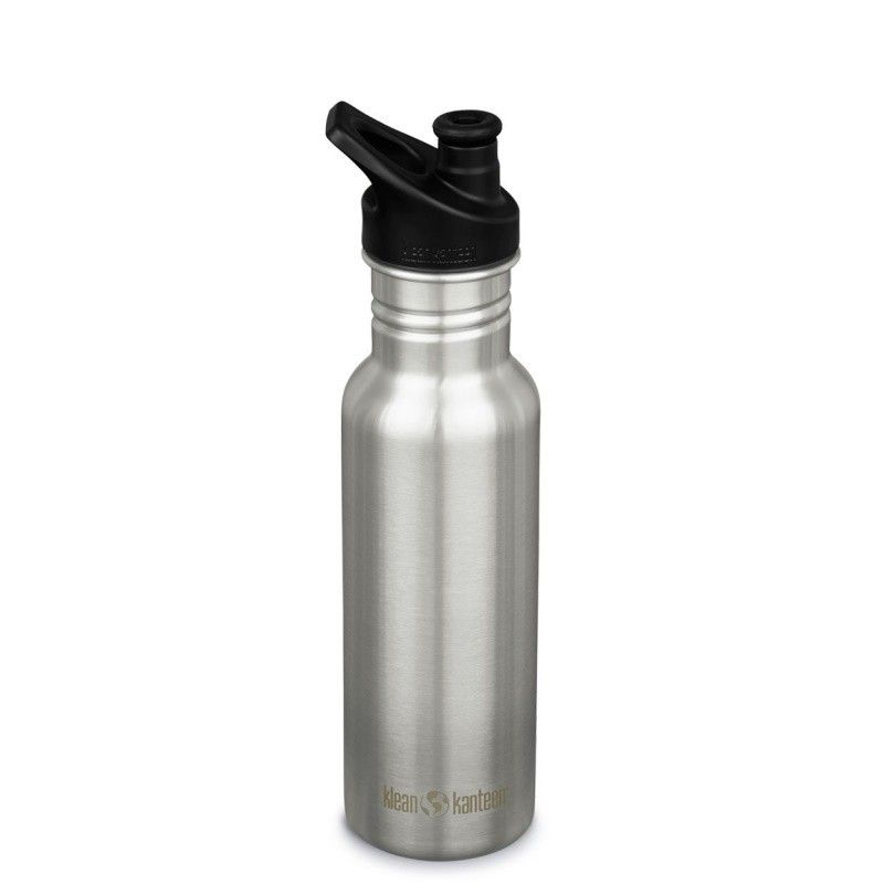 Gourde Klean Kanteen Classic inox avec bouchon sport