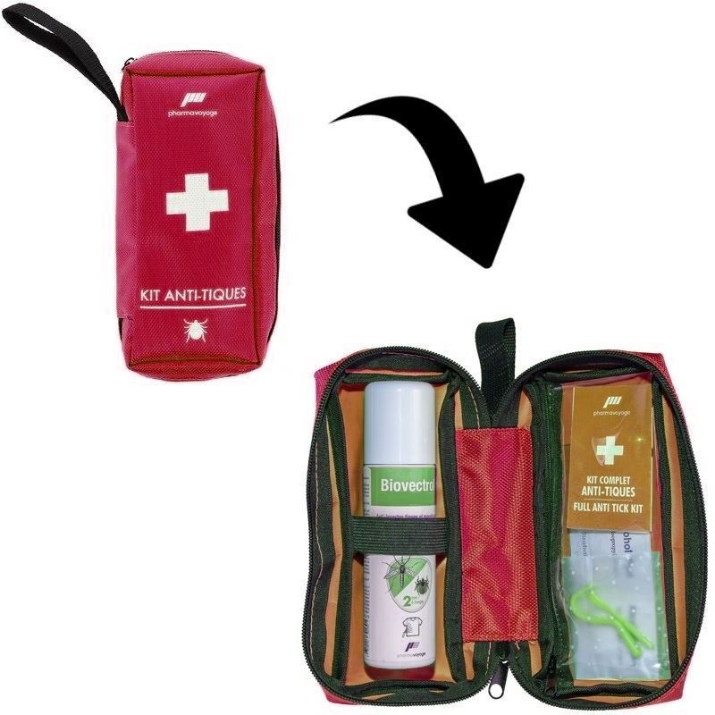 Trousse de secours anti-tiques Pharmavoyage