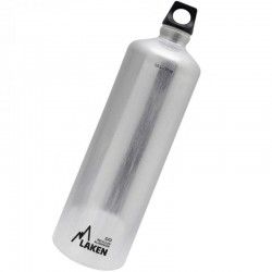 Gourde en aluminium Laken Futura 1,5 litre gris argent